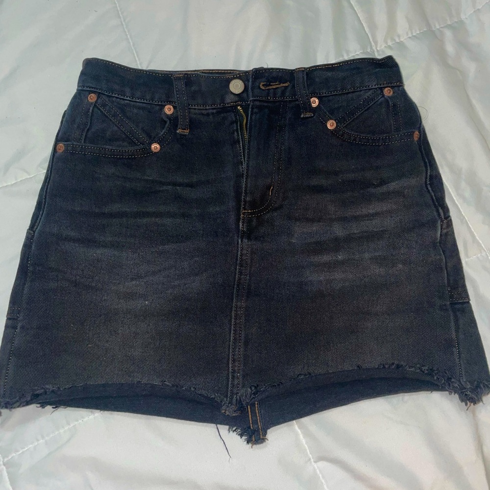 Black Pistola denim skirt mini